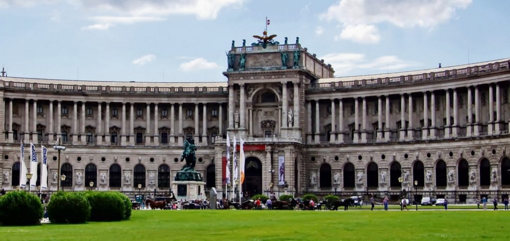 Atracções na Áustria: Palácio de Hofburg