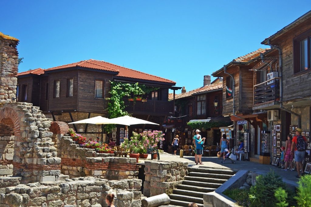 Bulgarian sights: the ancient town of Nessebar