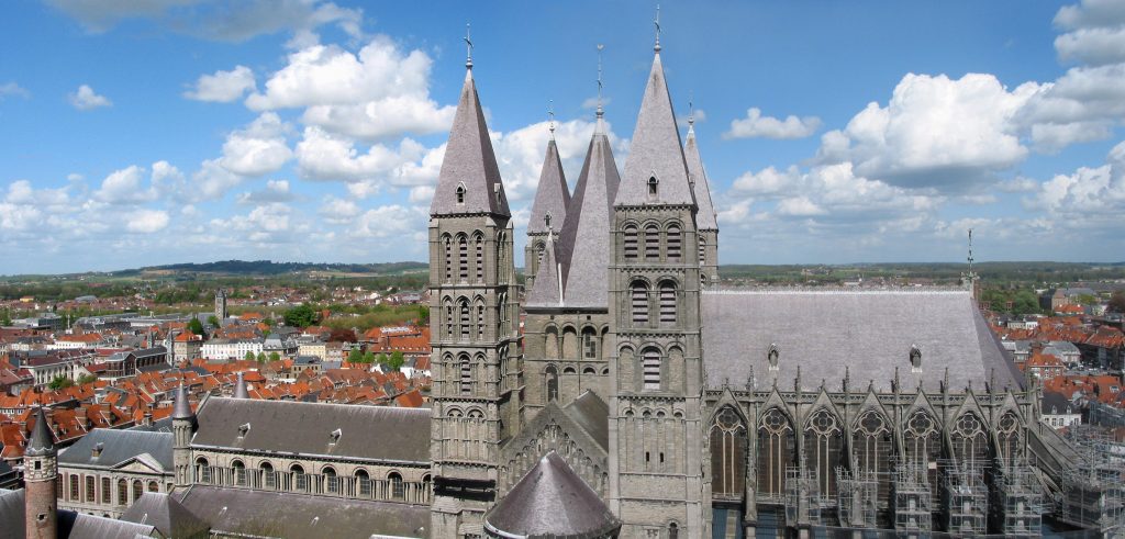 Visitas belgas: Notre Dame in Tournai