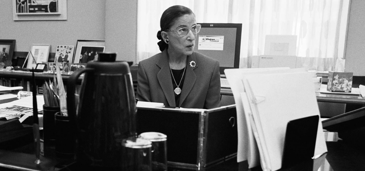 Ruth Bader Ginsberg gran jueza de los derechos de la mujer