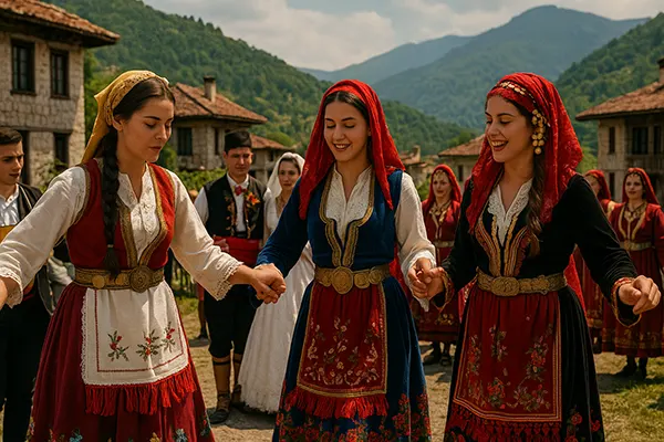 Ballo tradizionale nei Balcani