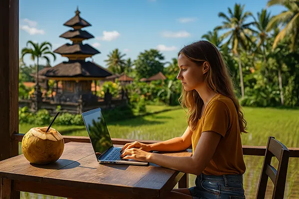 Canggu work café