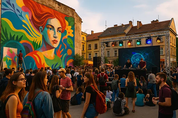 Digital art event