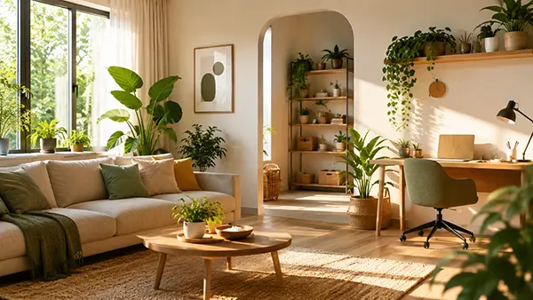 Espacio de trabajo sereno